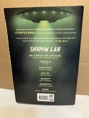 SHADOW LAB: A BLACKSTONE PUBLISHING ANTHOLOGY (2024 Hardcover Book)
