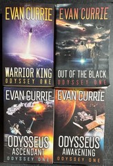 Partial Set ODYSSEY ONE 4-7 Evan Currie Lot Warrior King out of Black