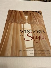 Windows with Style: Do-it-yourself window treatments – Paperback – VERY GOOD