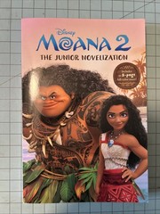 Moana 2 Junior Novelization Paperback Book Disney Includes 8 Page Color Inserts