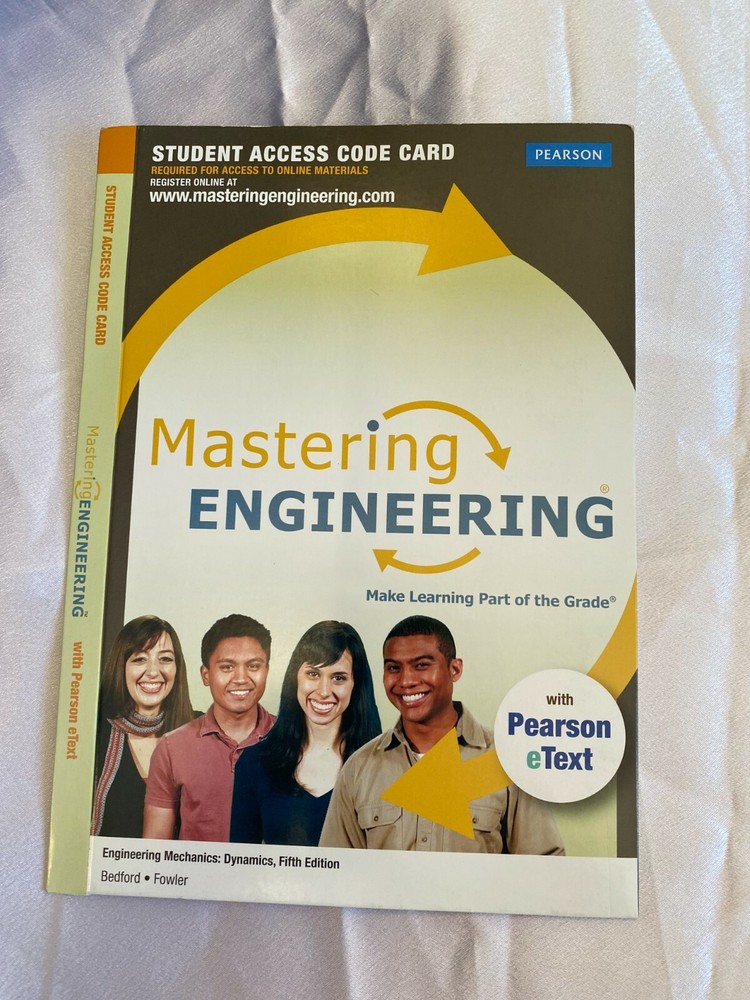 NEW Mastering Engineering w/Pearson E Text Bedford: Eng.Mechanics: Dynamics 5th