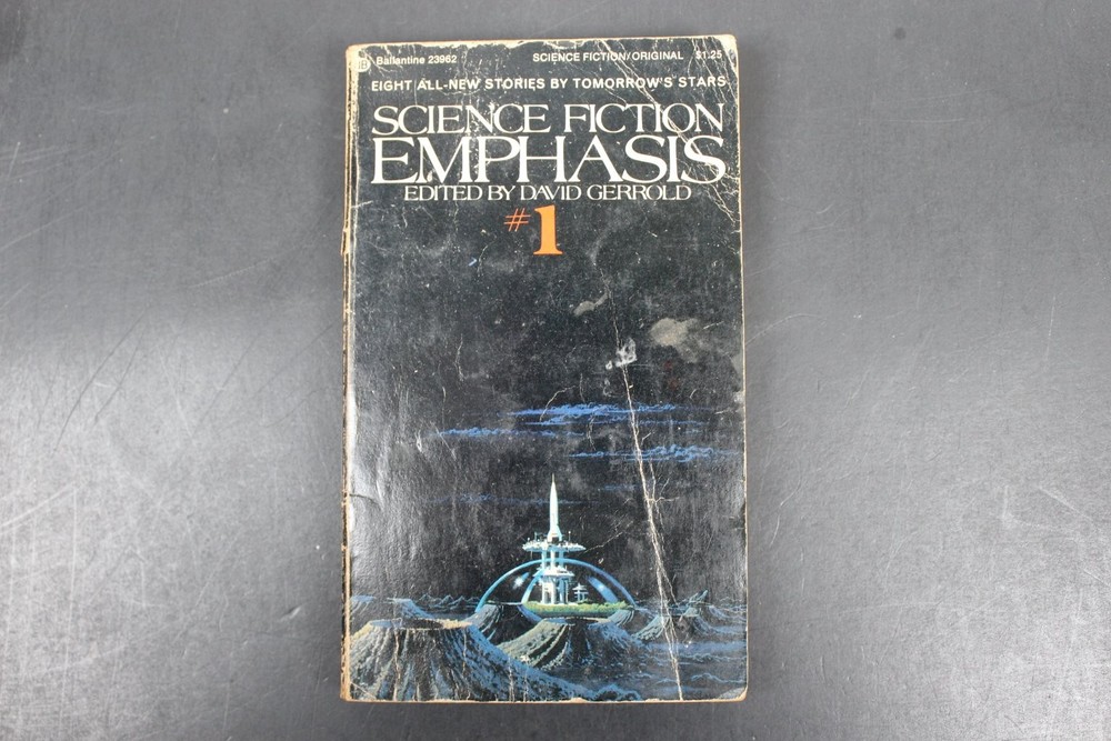 Science Fiction Emphasis #1 David Gerrold 1974 First Printing Anthology PB SF