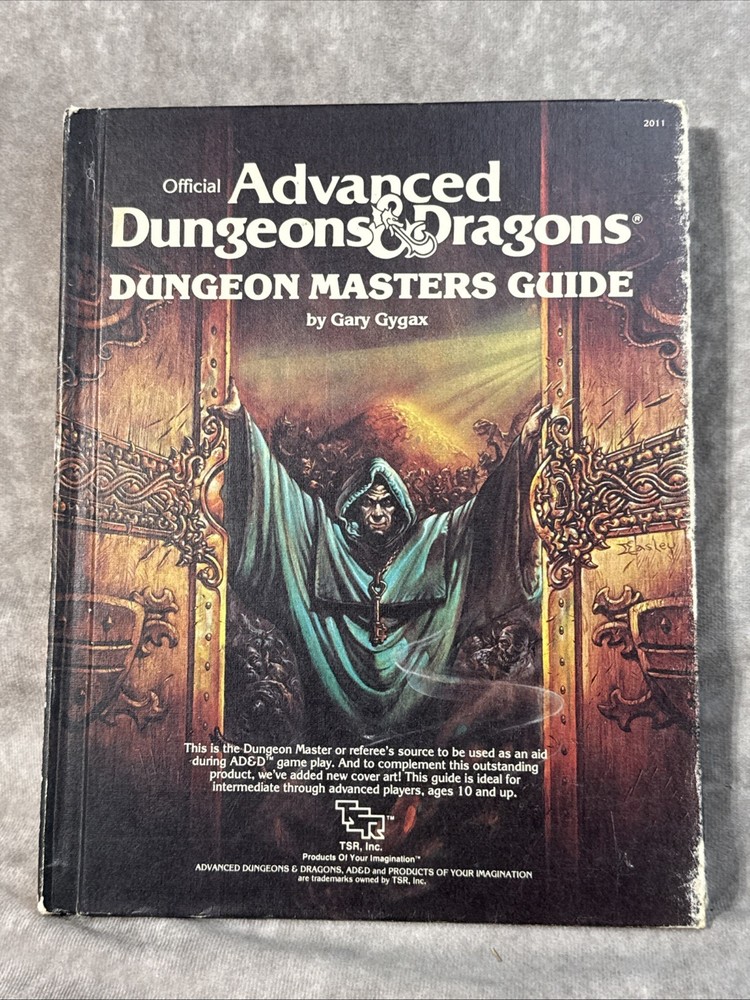 Dungeon Master’s Guide Advanced Dungeons & Dragons Revised Dec 1979 READ DESC