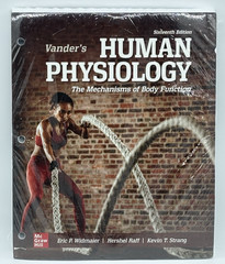 Vanders Human Physiology 16th Edition Loose Leaf McGraw Hill Widmaier Anatomy