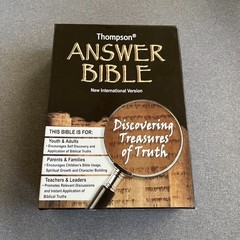 THOMPSON ANSWER BIBLE – NIV- SIMULATED LEATHER BRIDLE By Hartnell House
