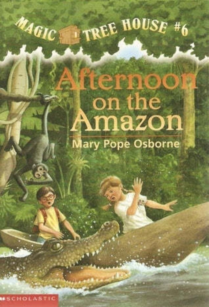 Magic Tree House #6: Afternoon on the Amazon by Mary Pope Osborne VERY GOOD