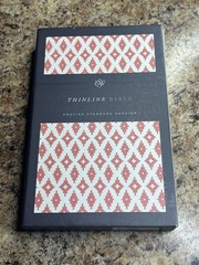 Thinline BIBLE English Standard Version Hardcover in Slipcase Crossway