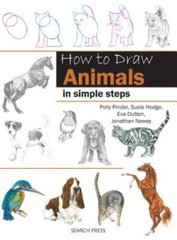How to Draw Animals: in simple steps – Paperback By Pinder, Polly – GOOD