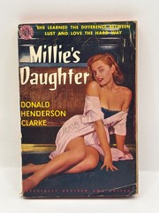 millie’s daughter by donald henderson clarke vintage paperback collectible