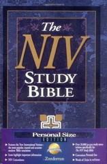 NIV Study Bible : Personal Size Hardcover
