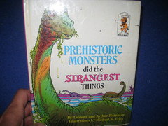 Prehistoric Monsters Did Strangest Things (Step-Up Books) Hornblow/ HB /1974