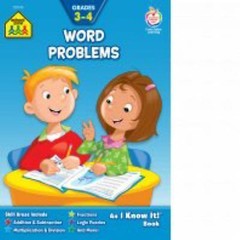 School Zone – Word Problems Workbook – 32- 9780938256465, School Zone, paperback