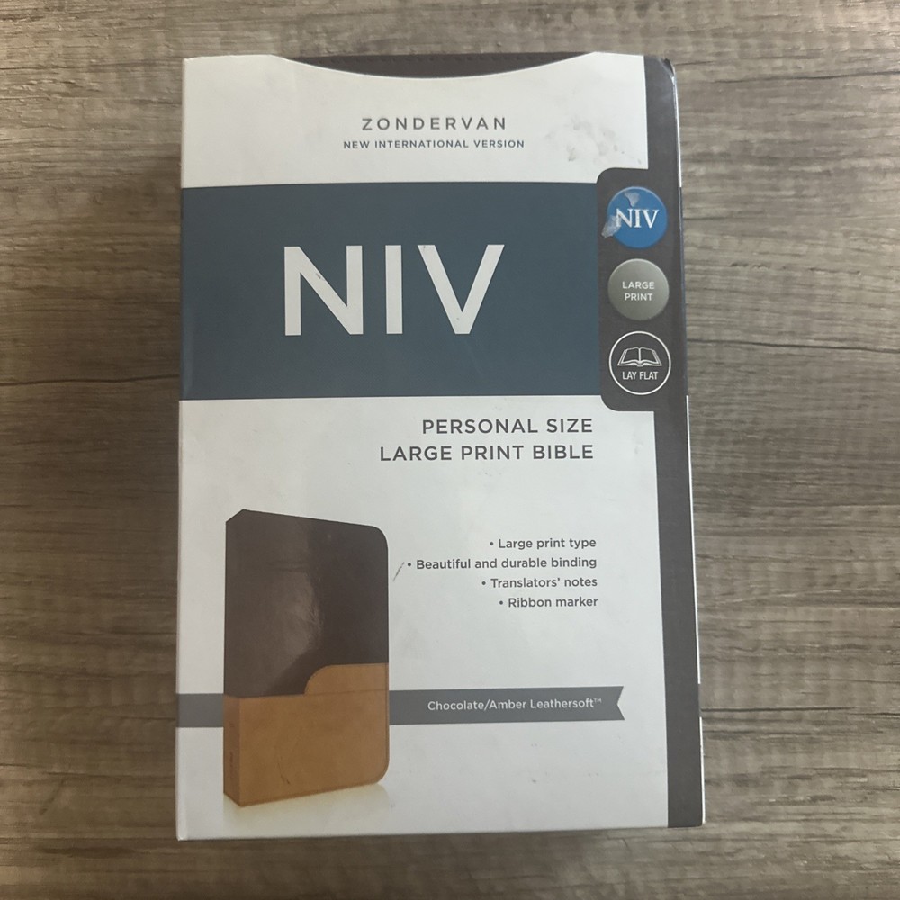 NIV Bible Large Print DuoTone