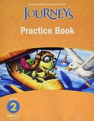 Journeys: Practice Book Consumable Volume 2 Grade 2 – Paperback – GOOD