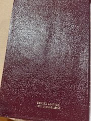 Holy Bible KJV Reference Gold Edition Zondervan Burgundy Leather In Box Sealed