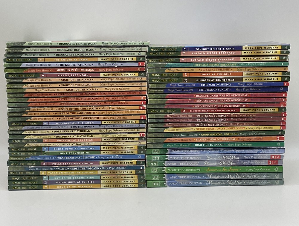 Magic Tree House Chapter Books – Pick & Choose, Build A Lot. Flat $4.75 Shipping