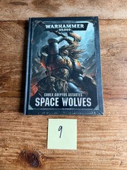 Warhammer 40,000 Codex Adeptus Astartes Space Wolves 2018 Hardcover Sealed 9