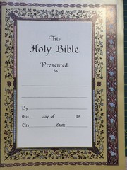 Vintage Holy Family Bible Red Letter Edition Old And New Testimate 1960