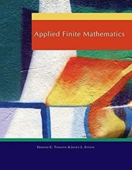 APPLIED FINITE MATHEMATICS CUSTOM Janice L. Epstein Edmond C. T