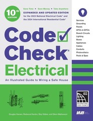 Code Check Electrical 10th Edition: An Illustrated Guide to Wiring a Safe Spiral