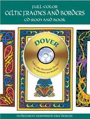 Full-Color Celtic Frames and Borders (Dover Full-Color Electronic Design) (Book
