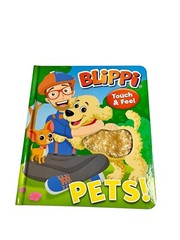 Blippi! Pets! Touch & Feel Children’s Book Studio Fun International