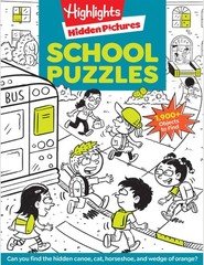 School Puzzles: Activity Book for Kids 6 and Up with Over 100 Puzzles Featur…