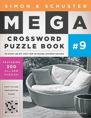 Simon & Schuster Mega Crossword Puzzle Book #9 – paperback Samson, John M.
