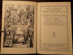 Alice’s Adventures in Wonderland Through the Looking Class, by Carroll, Lewis