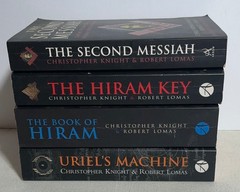 4 books freemansonry Templars Christopher Knight Imports 1990s early 2000s