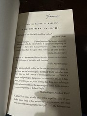 Robert D. Kaplan The Coming Anarchy Trade Paperback 2001 224p Political Sci
