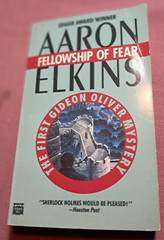 Aaron Elkins Fellowship of Fear Gideon Oliver Mystery Vintage Mysterious Press