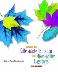 How to Differentiate Instruction in Mixed-Ability Classrooms, 2nd Edition (P…