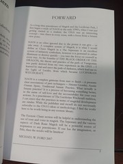 NAOS by Thorold West,forward by Michael W. Ford, Order of Nine Angles, Reprint