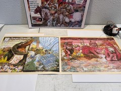 The Animalia Wall Frieze by Graeme Base – 26.5 feet Border Posters Set W/riddles