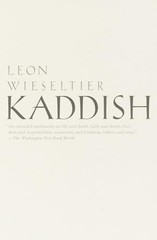 Kaddish – Paperback By Wieseltier, Leon – VERY GOOD