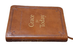 One Minute Devotions Grace for Today Leather by Christian Art Gifts 2013