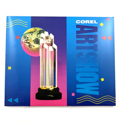 COREL ARTSHOW CorelDRAW Computer Art Book 1991