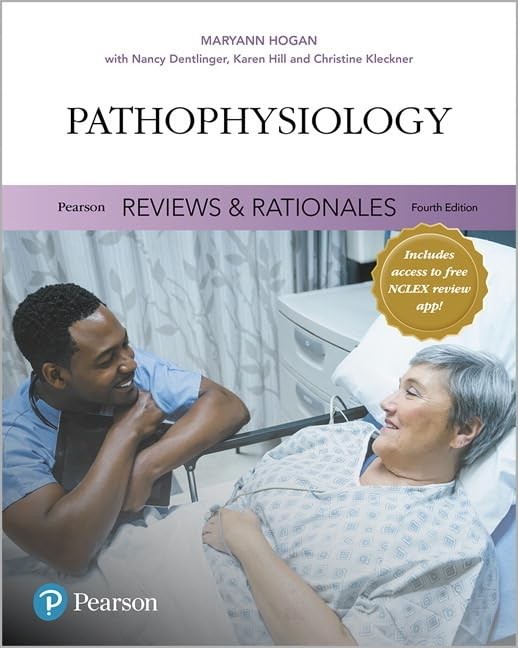 Pearson Reviews & Rationales Pathophysiology by Maryann Hogan