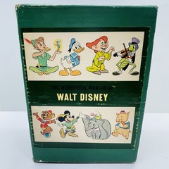 The Wonderful Worlds of Walt Disney 4 Book Boxed Set Golden Press Vintage 1965