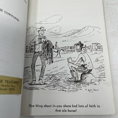 Cowpokes Cow Country Cartoons Ace Reid 1958 10th Printing