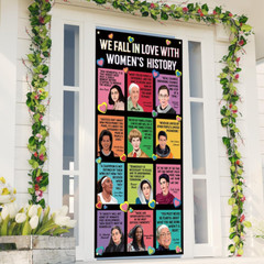 Women’S History Month Decorations National Women’S Day Door Cover Women of Histo