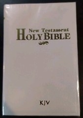 New Testament Holy Bible – Pocket Size – White Cover