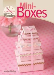 Make It in Minutes: Mini-boxes – Marian Ballog, 9781600590900, hardcover-spiral