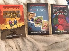 The Tuttle Twins Choose Your Consequence Lot of 3 Books Connor Boyack 1 2 3 PB