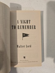 a night to remember book