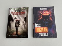 Lot 2 ~ THE BIGFOOT FILES (2022) ~ TEXAS DOGMAN TRIANGLE (2023) PB