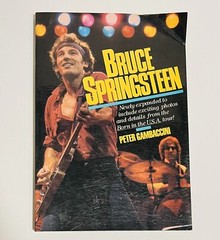 Bruce Springsteen by Peter Gambaccini Softcover Book 1985 159 Pages