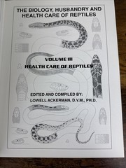 The Biology Husbandry and Health Care of Reptiles Vols. 1, 2 & 3 HC/DJ – VGC