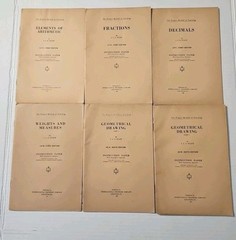 THE PROJECT METHOD OF TEACHING ICS Staff (6 BOOKS) Math/Geometric Drawing
